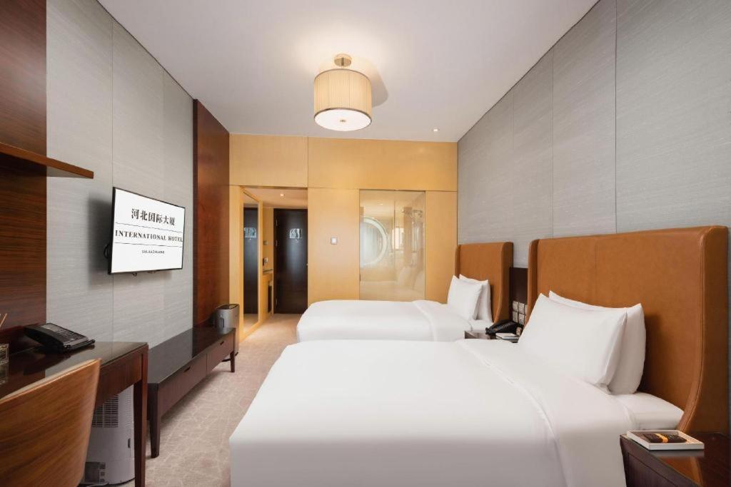 Shijiazhuang International Building Hotel Eksteriør billede