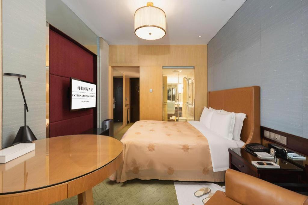 Shijiazhuang International Building Hotel Eksteriør billede