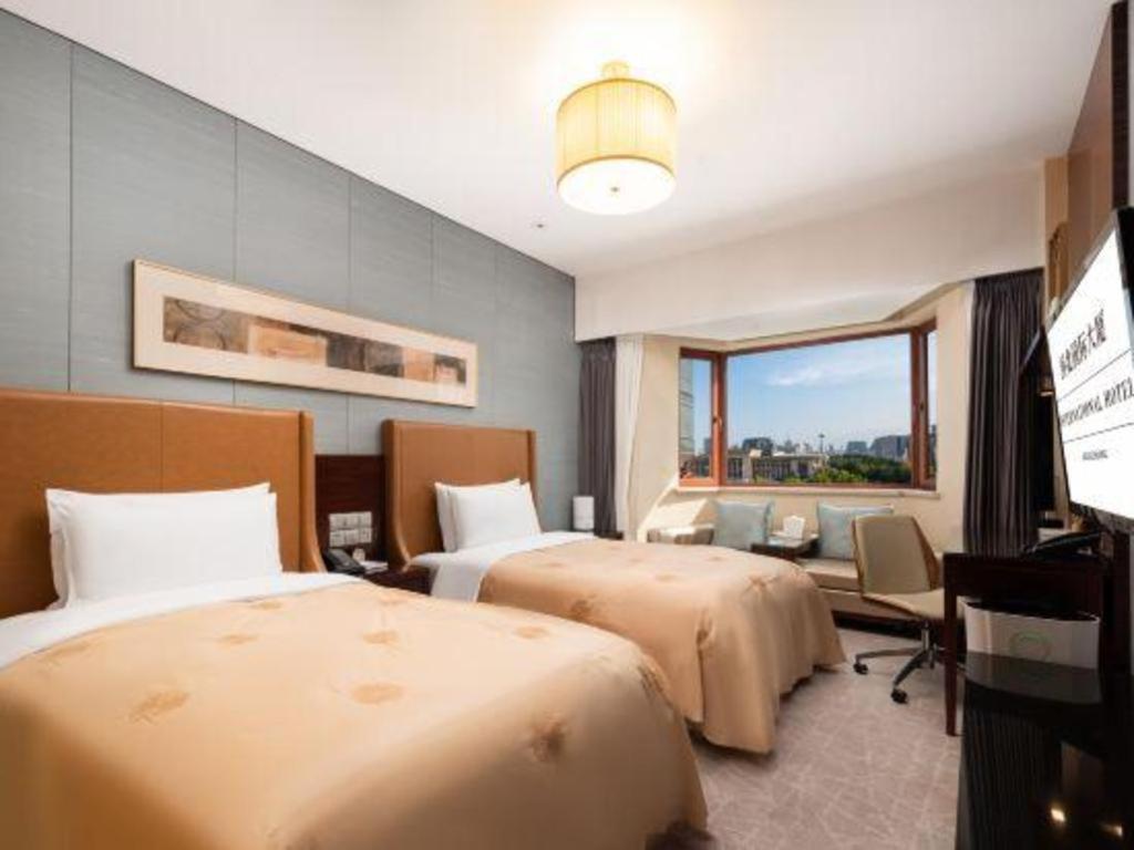 Shijiazhuang International Building Hotel Eksteriør billede