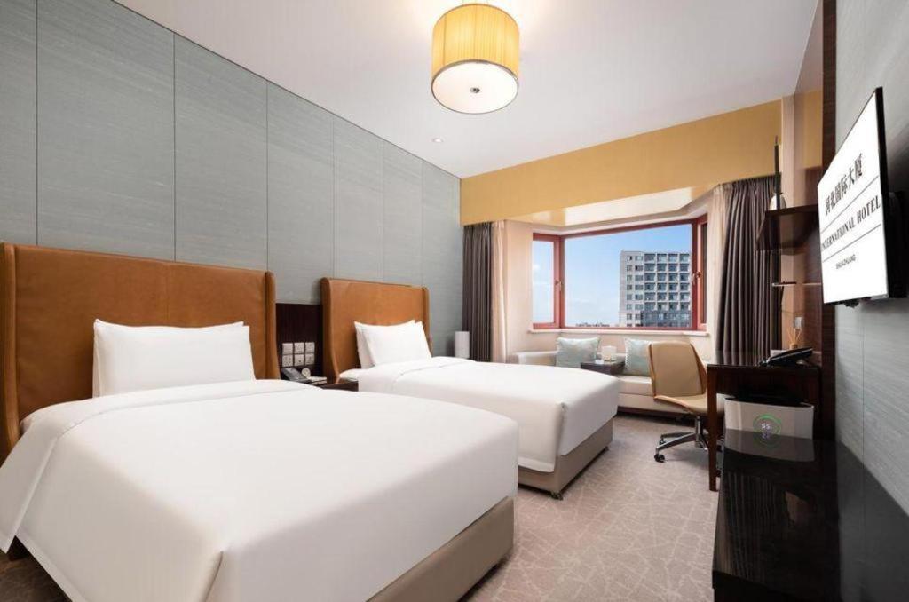 Shijiazhuang International Building Hotel Eksteriør billede